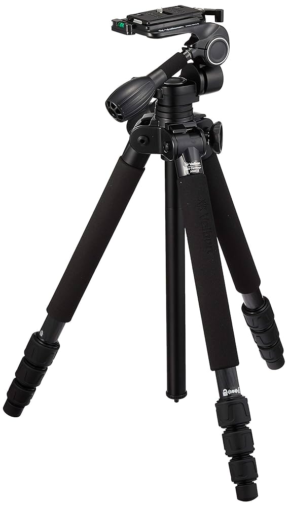 Velbon - Velbon Geo Carmagne N545 カーボ カーボン三脚、自由雲台 Amazon | Velbon カーボン三脚 Geo Carmagne N545 III 4段